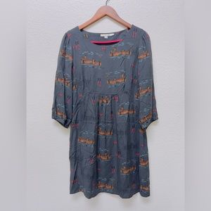 Boden midi dress “Buckingham Palace”